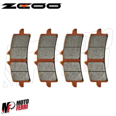 MF2070 Pastiglie Freno Anteriore Zcoo Racing DUCATI PANIGALE V4 1000 1100 1103 da 2018 a 2024