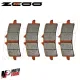 MF2070 Pastiglie Freno Anteriore Zcoo Racing DUCATI PANIGALE V4 1000 1100 1103 da 2018 a 2024
