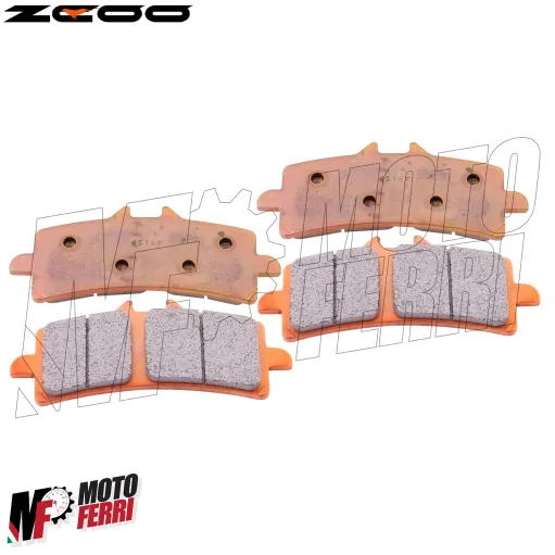 MF2070 Pastiglie Freno Anteriore Zcoo Racing DUCATI PANIGALE V4 1000 1100 1103 da 2018 a 2024