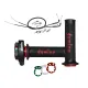 MF8856 Comando Gas Rapido Domino XM2 Racing con 3 Ghiere + Cavi Universale Moto