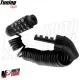 MF6677 Catena Antifurto con Combinazione per Caschi Moto Scooter Bici Nero