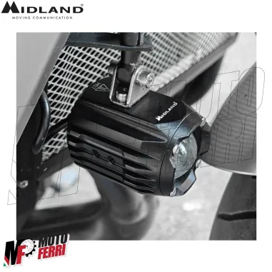 MF6661 Faretti Fari Supplementari Led barre Midland MLH Universali Moto Scooter