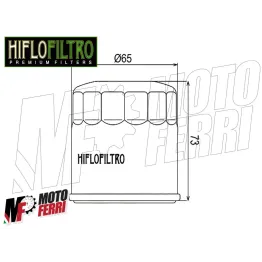 MF1673 - Filtro Olio Hiflo HF303 Yamaha FZ1 FZS R1 1000 R6 FZ6 FZR 600 V-Max 2