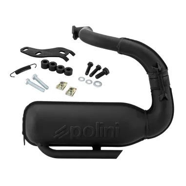 MF3559 Marmitta Polini Racing a 130 Vespa 50 Special 125 ET3 Primavera