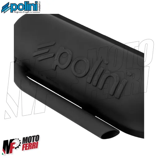 MF3559 Marmitta Polini Racing a 130 Vespa 50 Special 125 ET3 Primavera