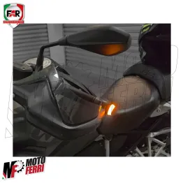 MF8859 Coppia Frecce Manubrio Led End Bar FAR Universali Cafè Racer Moto Scooter 2