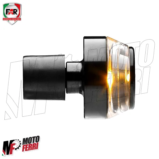 MF8859 Coppia Frecce Manubrio Led End Bar FAR Universali Cafè Racer Moto Scooter