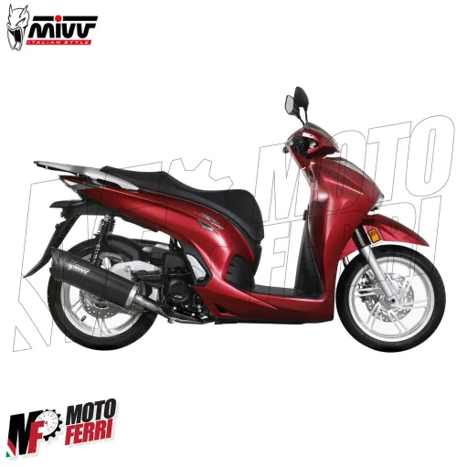 MF8862 Scarico Marmitta con collettore Mivv Mover Honda SH 350 dal 2022 al 2024