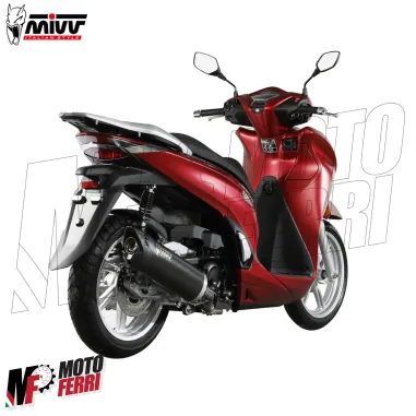 MF8862 Scarico Marmitta con collettore Mivv Mover Honda SH 350 dal 2022 al 2024