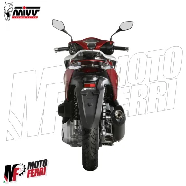 MF8862 Scarico Marmitta con collettore Mivv Mover Honda SH 350 dal 2022 al 2024