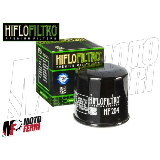 MF1676 - FILTRO OLIO HIFLO HF204 KAWASAKI ZX-6R ZX-9R ZX-10R ZX-12R Z750 ER-6N