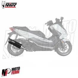 MF8862 Scarico Marmitta con collettore Mivv Mover Honda Forza 350 da 2022 a 2024 2