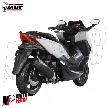 MF8862 Scarico Marmitta con collettore Mivv Mover Honda Forza 350 da 2022 a 2024