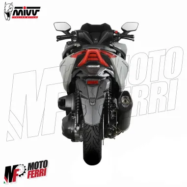 MF8862 Scarico Marmitta con collettore Mivv Mover Honda Forza 350 da 2022 a 2024