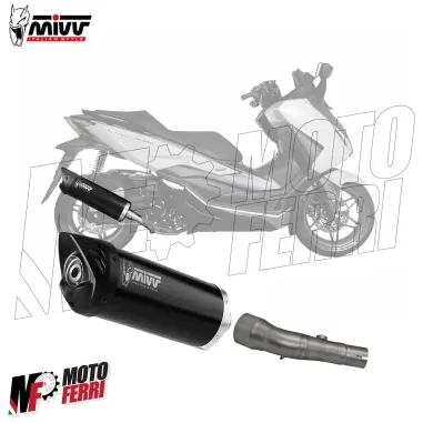 MF8862 Scarico Marmitta con collettore Mivv Mover Honda Forza 350 da 2022 a 2024