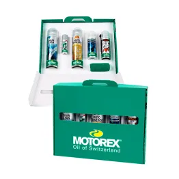 MF8863 Kit Pulizia Manutenzione Completo Motorex Ride N Shine per Moto Scooter
