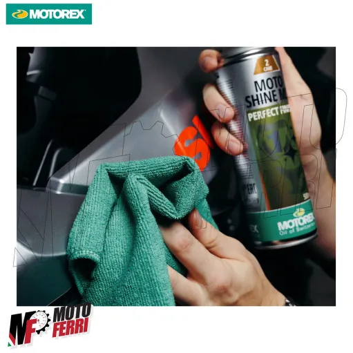 MF8863 Kit Pulizia Manutenzione Completo Motorex Ride N Shine per Moto Scooter