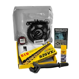 MF8866 Kit Trasmissione DID Ducati Multistrada 937 V2 S Corona 43 Pignone 15 da 2022 al 2024