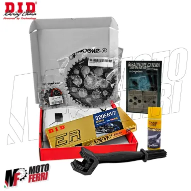 MF8854 Kit Trasmissione DID GP Ducati Panigale 1100 V4 Corona 41 Pignone 16 Catena ERV7 passo 520 dal 2018 al 2024