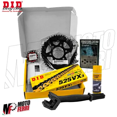 MF8867 Kit Trasmissione DID Ducati Multistrada 950 Corona 45 Pignone 15 da 2017 a 2020