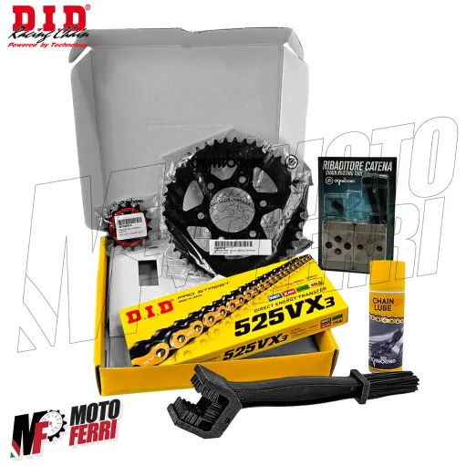 MF8867 Kit Trasmissione DID Ducati Multistrada 950 Corona 45 Pignone 15 da 2017 a 2020