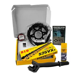 MF8867 Kit Trasmissione DID Ducati Multistrada 937 V2 S Corona 45 Pignone 15 da 2022 al 2024