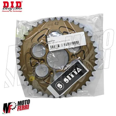 MF8869 Kit Trasmissione DID GP Ducati Panigale 1000 V4 R Corona 42 Pignone 15 Catena ERV7 passo 520 dal 2019 al 2024