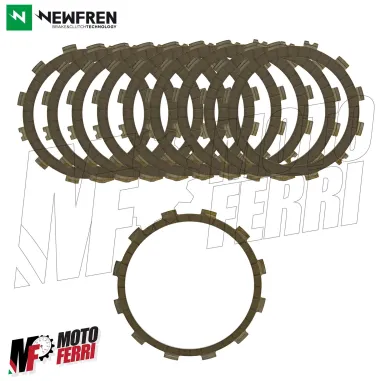 MF8872 Kit 10 Dischi Frizione Racing Newfren BMW 1000 HP4 S RR RACE dal 2013 al 2018