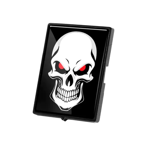 MF8873 Emblema Scudetto Stemma Teschio Skull Vespa GTS GTV LX S Primavera Sprint