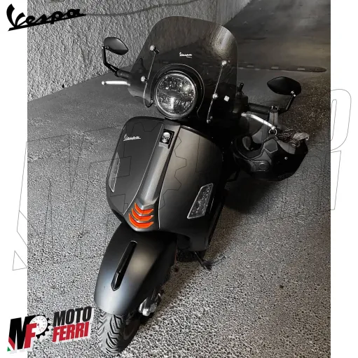 MF8873 Emblema Scudetto Stemma Teschio Skull Vespa GTS GTV LX S Primavera Sprint