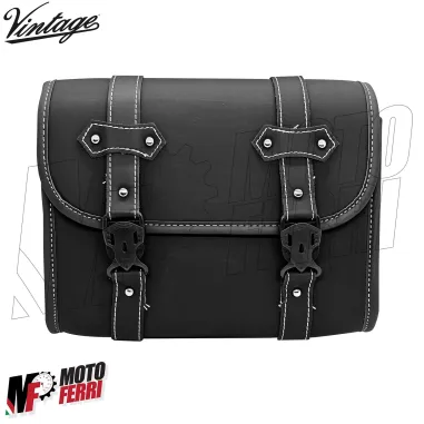 MF7162 Borsa Valigia Portapacchi in Pelle Vespa GTS Primavera LX PX ET3 Special