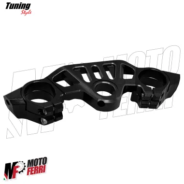 MF8876 Piastra Sterzo Racing Aprilia RS660 2021 2022 2023 2024 CNC Nero
