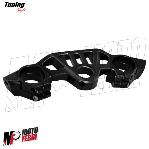 MF8876 Piastra Sterzo Racing Aprilia RS660 2021 2022 2023 2024 CNC Nero