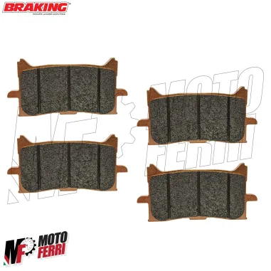 MF8877 Dischi Freno Anteriore BRAKING SK2 + Pastiglie Honda XADV 750 da 2017 a 2025