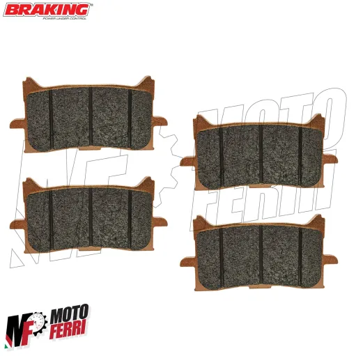 MF8877 Dischi Freno Anteriore BRAKING SK2 + Pastiglie Honda XADV 750 da 2017 a 2025