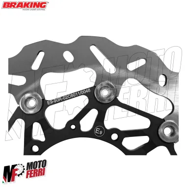 MF8877 Dischi Freno Anteriore BRAKING SK2 + Pastiglie Honda XADV 750 da 2017 a 2025