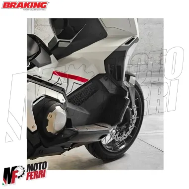 MF8877 Dischi Freno Anteriore BRAKING SK2 + Pastiglie Honda XADV 750 da 2017 a 2025