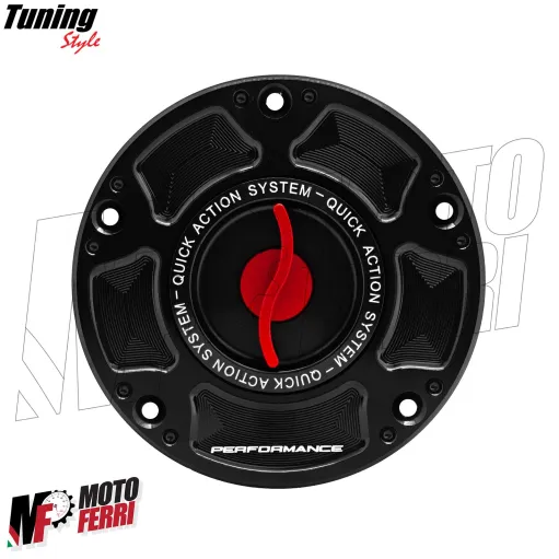 MF8878 Tappo Benzina Sgancio Rapido CNC Ducati V2 V4 Panigale Streetfighter