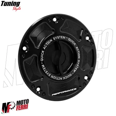 MF8879 Tappo Benzina Sgancio Rapido CNC Ducati V2 V4 Panigale Streetfighter
