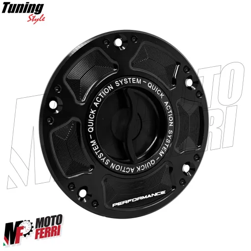 MF8879 Tappo Benzina Sgancio Rapido CNC Ducati V2 V4 Panigale Streetfighter