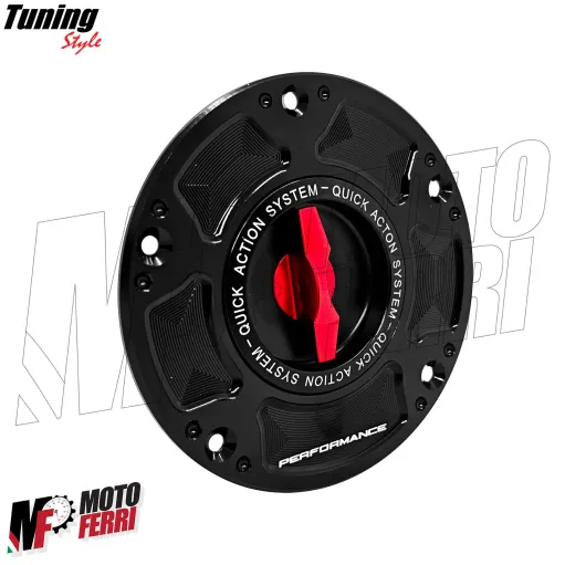 MF8880 Tappo Benzina Sgancio Rapido CNC Ducati V2 V4 Panigale Streetfighter