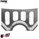 MF8883 Piastra Sterzo Racing Ducati Panigale V4 V4S V4R CNC Argento dal 2018 a 2024