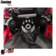 MF8884 Piastra Sterzo Racing Ducati Panigale V4 V4S V4R CNC Nero da 2018 a 2024