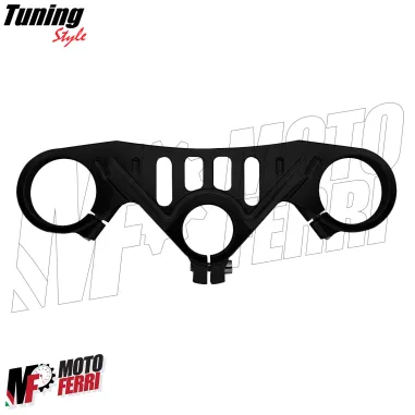 MF8884 Piastra Sterzo Racing Ducati Panigale V4 V4S V4R CNC Nero da 2018 a 2024