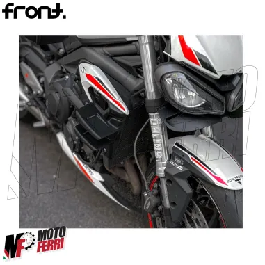 MF8885 Spoiler Downforce Laterale Doppie Ali by FRONT Triumph Street Triple 765 R/RS 2020 2021 2022