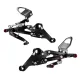MF8887 Kit Pedane Arretrate Regolabili CNC Aprilia 660 RS / Tuono da 2020 a 2025