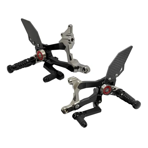 MF8888 Kit Pedane Arretrate CNC Ducati Panigale V4 V4S V4R dal 2018 al 2024