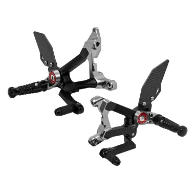 MF8889 Kit Pedane Arretrate CNC Ducati Streetfighter V4 V4S dal 2020 al 2024