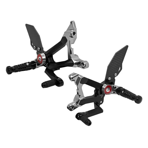 MF8889 Kit Pedane Arretrate CNC Ducati Streetfighter V4 V4S dal 2020 al 2024