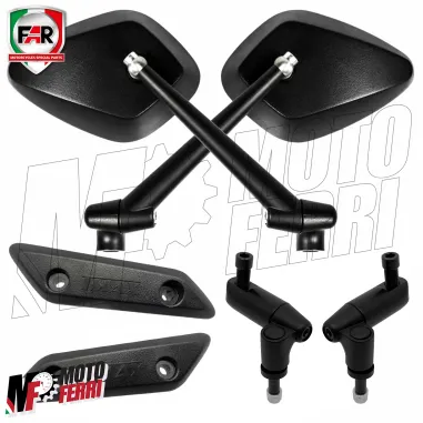 MF3311 Specchietti Manubrio + Cover Tappo FAR El Capitan TMax 560 2022 / 2024